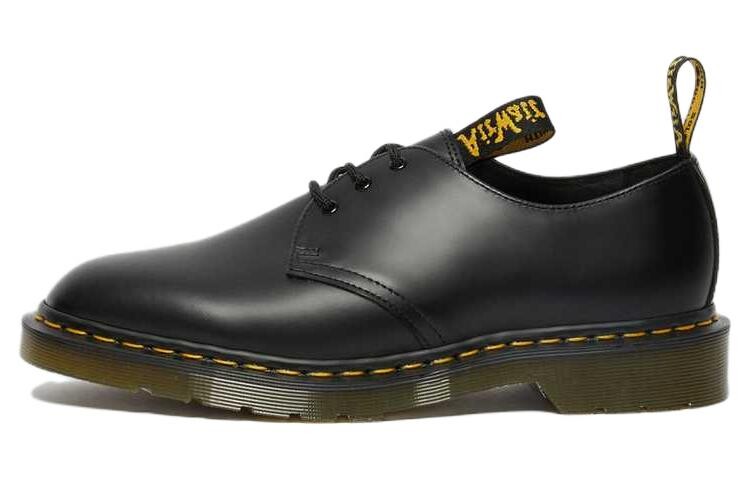 

Женская повседневная обувь унисекс с низким верхом черного цвета Dr.Martens