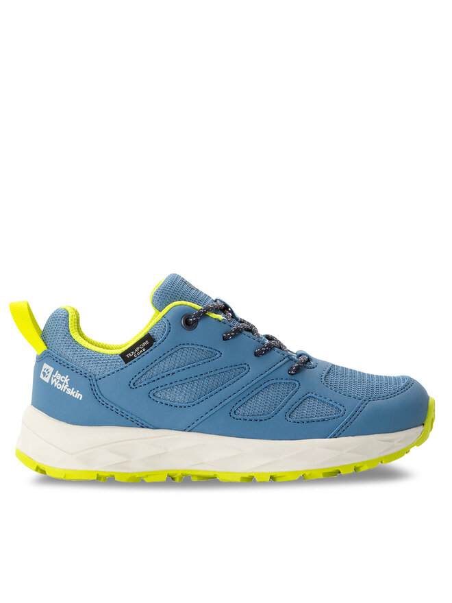 

Треккинговые кроссовки Woodland 2 Texapore Low 4059811 Jack Wolfskin, синий