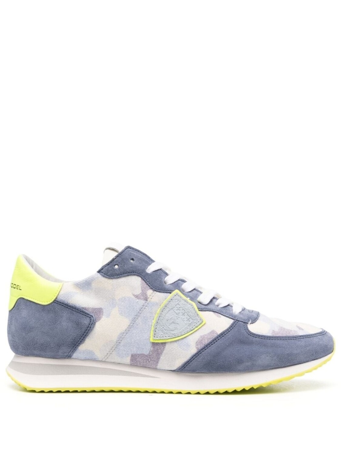 

Кроссовки Philippe Model Lace-up, синий/серый/желтый, Серый;синий, Кроссовки Philippe Model Lace-up, синий/серый/желтый