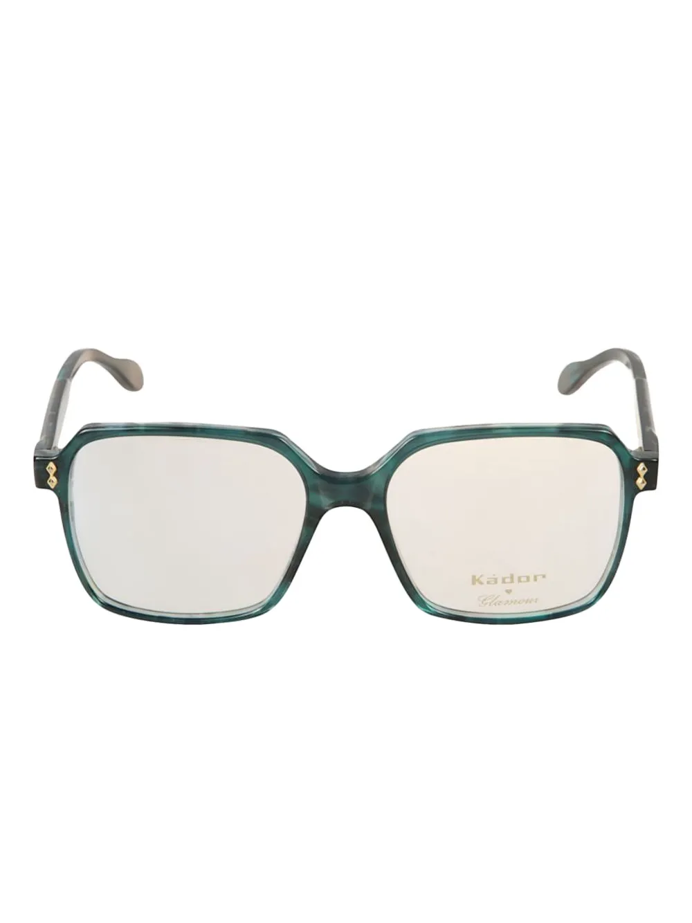 

Гламурные очки в геометрической оправе Lisa Kador, зеленый