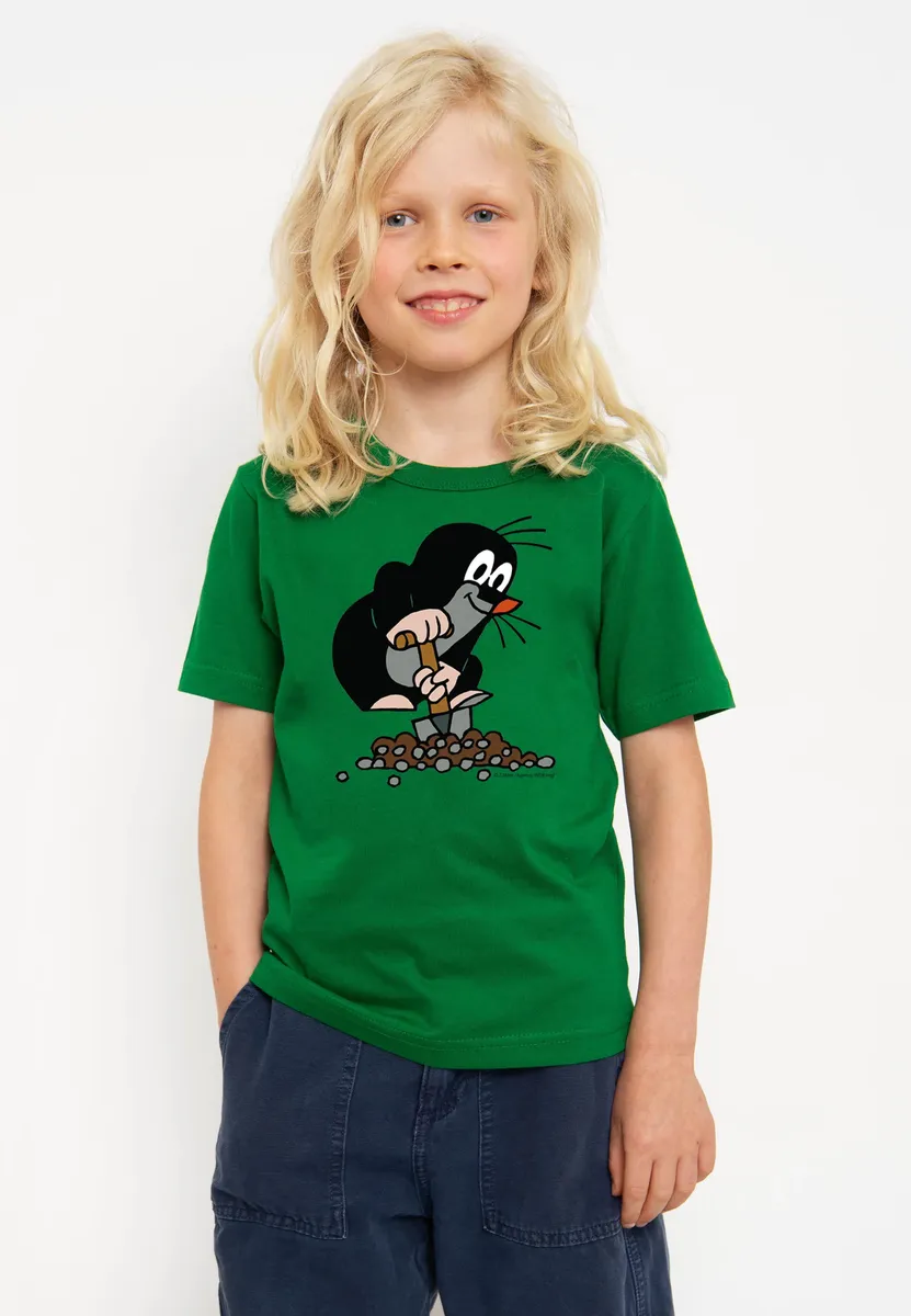 

Logoshirt Футболка "Крот" с классным принтом, зеленый