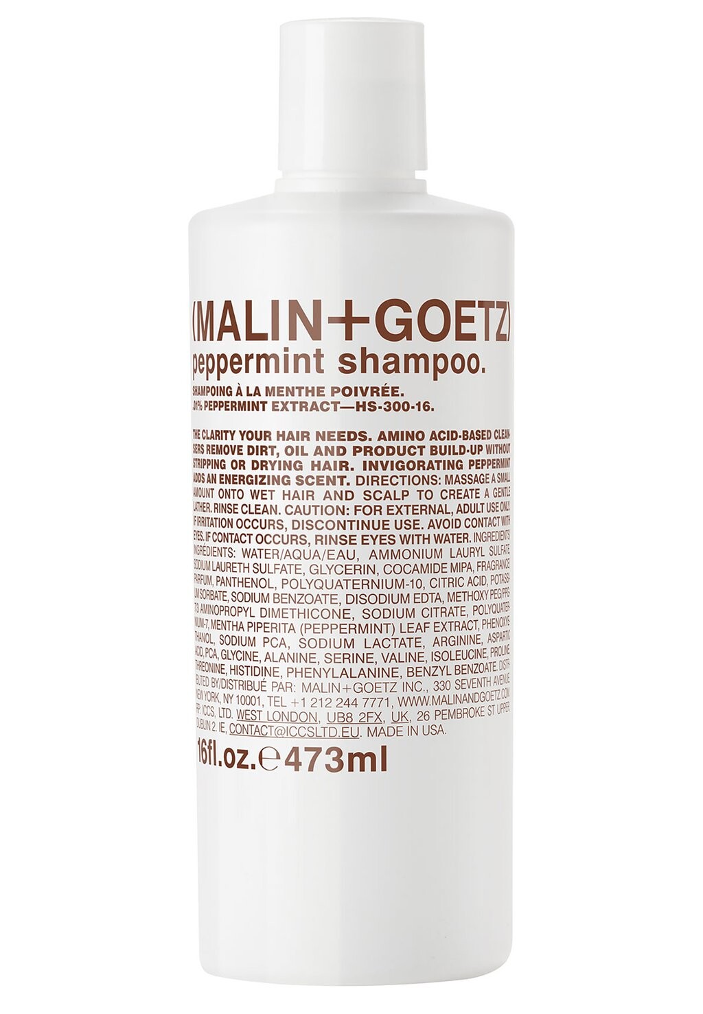 

Шампунь MALIN+GOETZ, цвет transparent