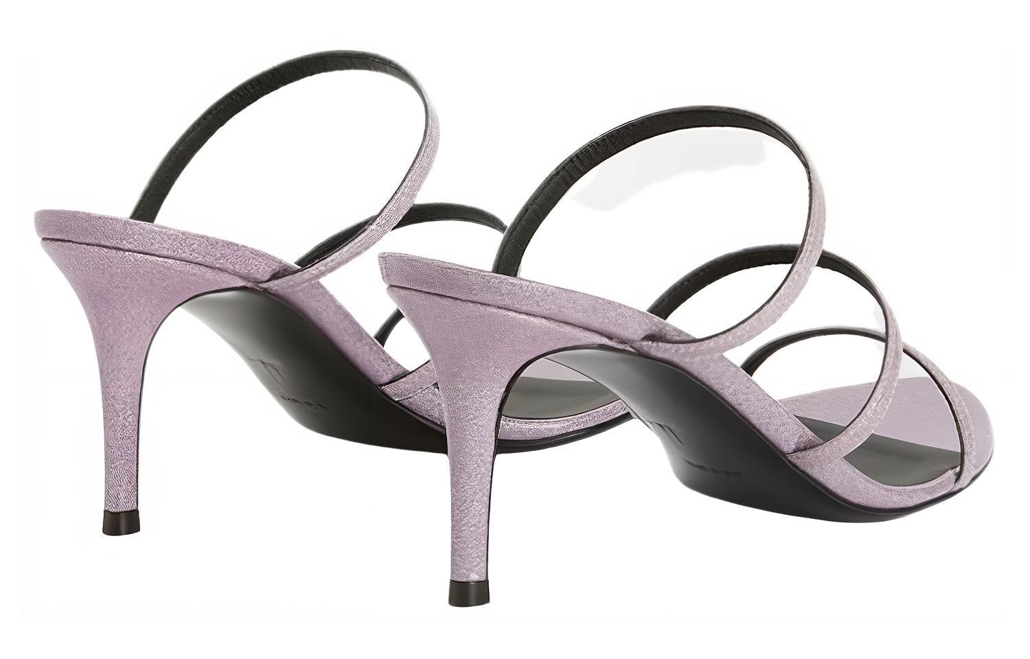 Женские сандалии Almiha 90 мм Giuseppe Zanotti, фиолетовые — фото 4