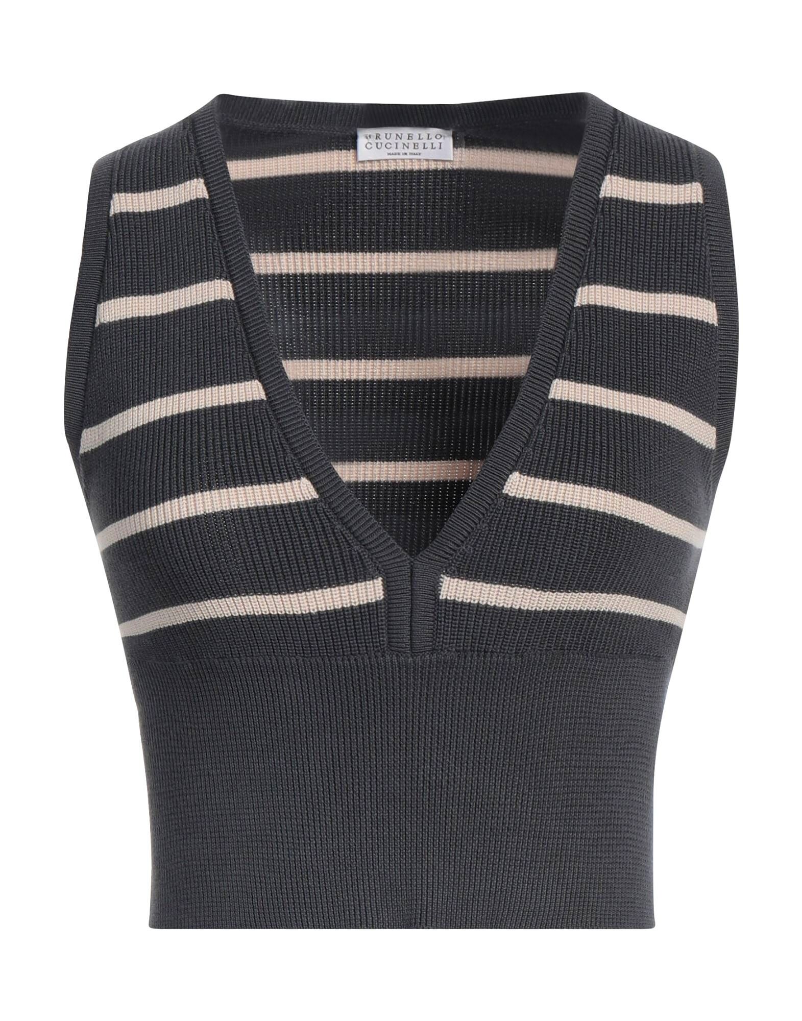 

Кроп-топ Brunello Cucinelli, свинцовый