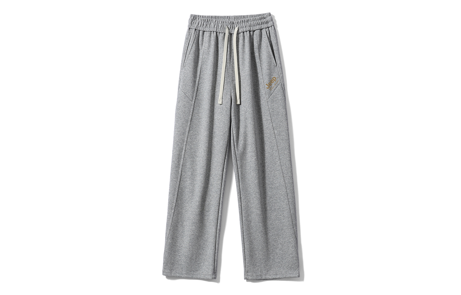 

Повседневные брюки Unisex Moderate Straight Fit Jeep, серый