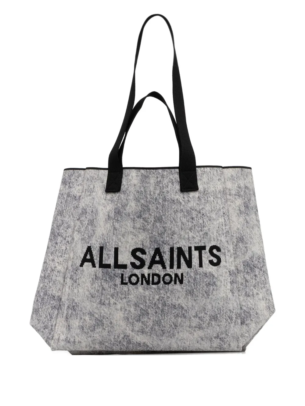 

Сумка-шоппер с логотипом Izzy AllSaints, серый
