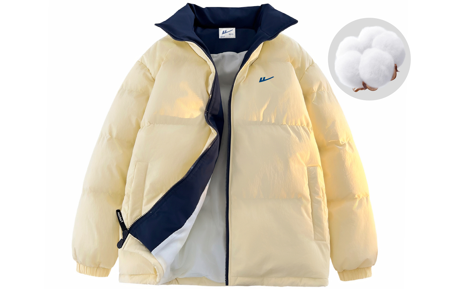 

WARRIOR Пуховик Huichao Riding The Wind Collection унисекс, Light Yellow