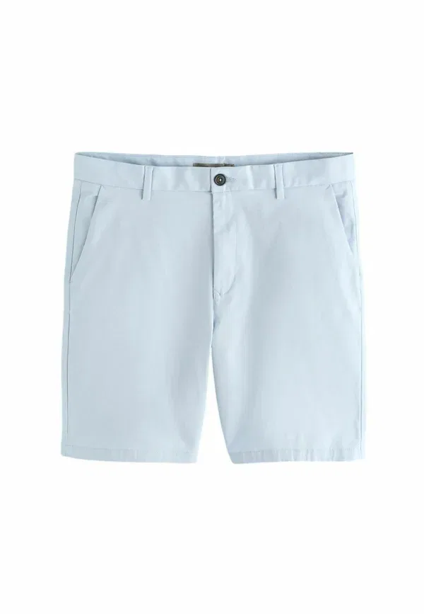 Шорты Next Regular fit stretch chino, светло-голубой