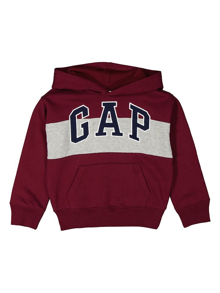 

Пуловер с капюшоном GAP Hoodie, красный
