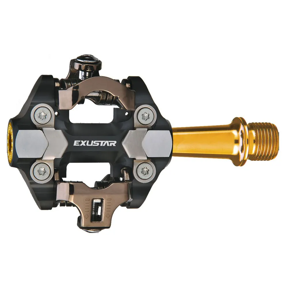 

Педали Exustar E-PM222, золотой