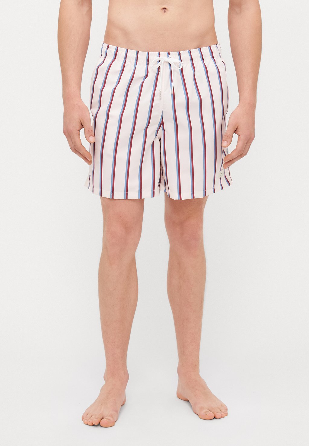 

Шорты для плавания FINE STRIPE STRIPED CORE PRINTED SWIM TRUNKS Bather, белый