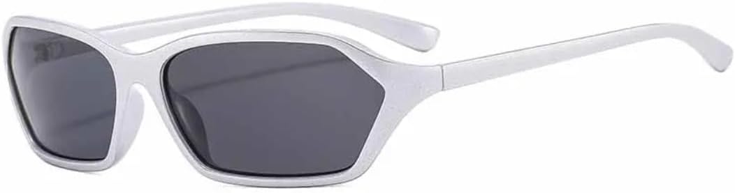 

Нестандартные мужские и женские солнцезащитные очки, модные, роскошные, стильные, камуфляжные, для велоспорта, спорта, с защитой от УФ-излучения UV400 TVTBBVV, Silver Gray