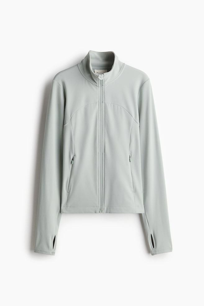 

Спортивная куртка с мягкой подкладкой H&M, бирюзовый