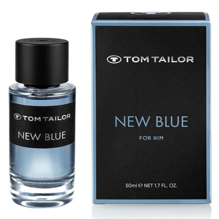 

Tom Tailor New Blue 50ml Men's Perfume - Masculine Eau de Parfum with Vegan Formula - Sensual Combination of Rose, Musk, and Dried Wood - Fruity, Fresh, and Sweet-Warm