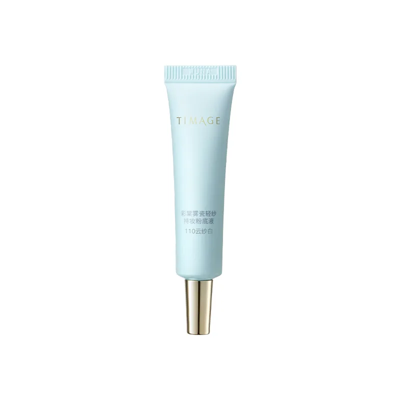 TIMAGE Жидкая тональная основа Small Round Tube пробник, Clear Foundation Liquid 110 7.5ml