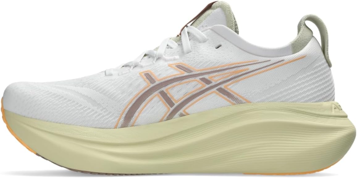 Мужские беговые кроссовки ASICS Gel-Nimbus 27, белый — фото 4