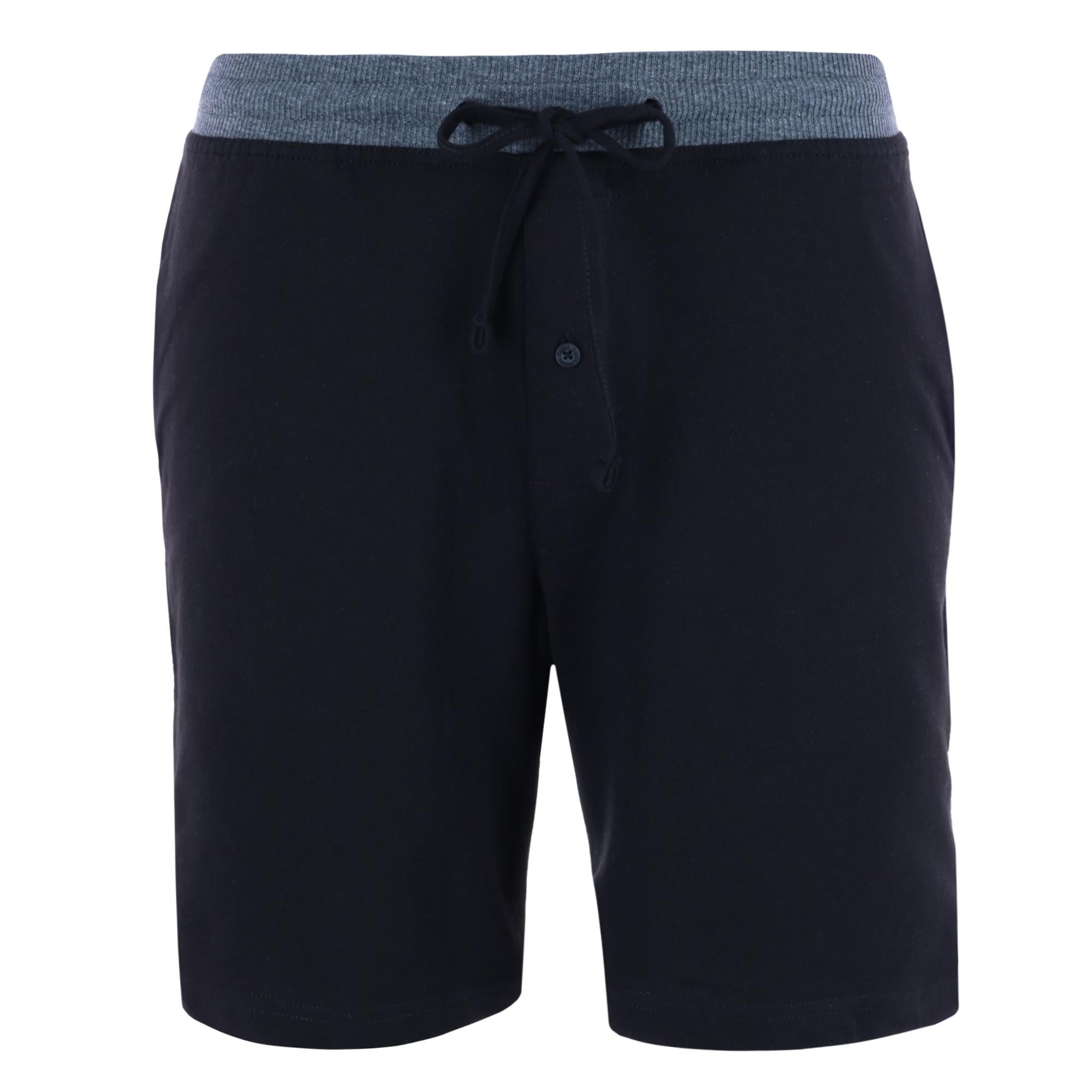 

Мужские шорты из французского трикотажа Hanes, черный