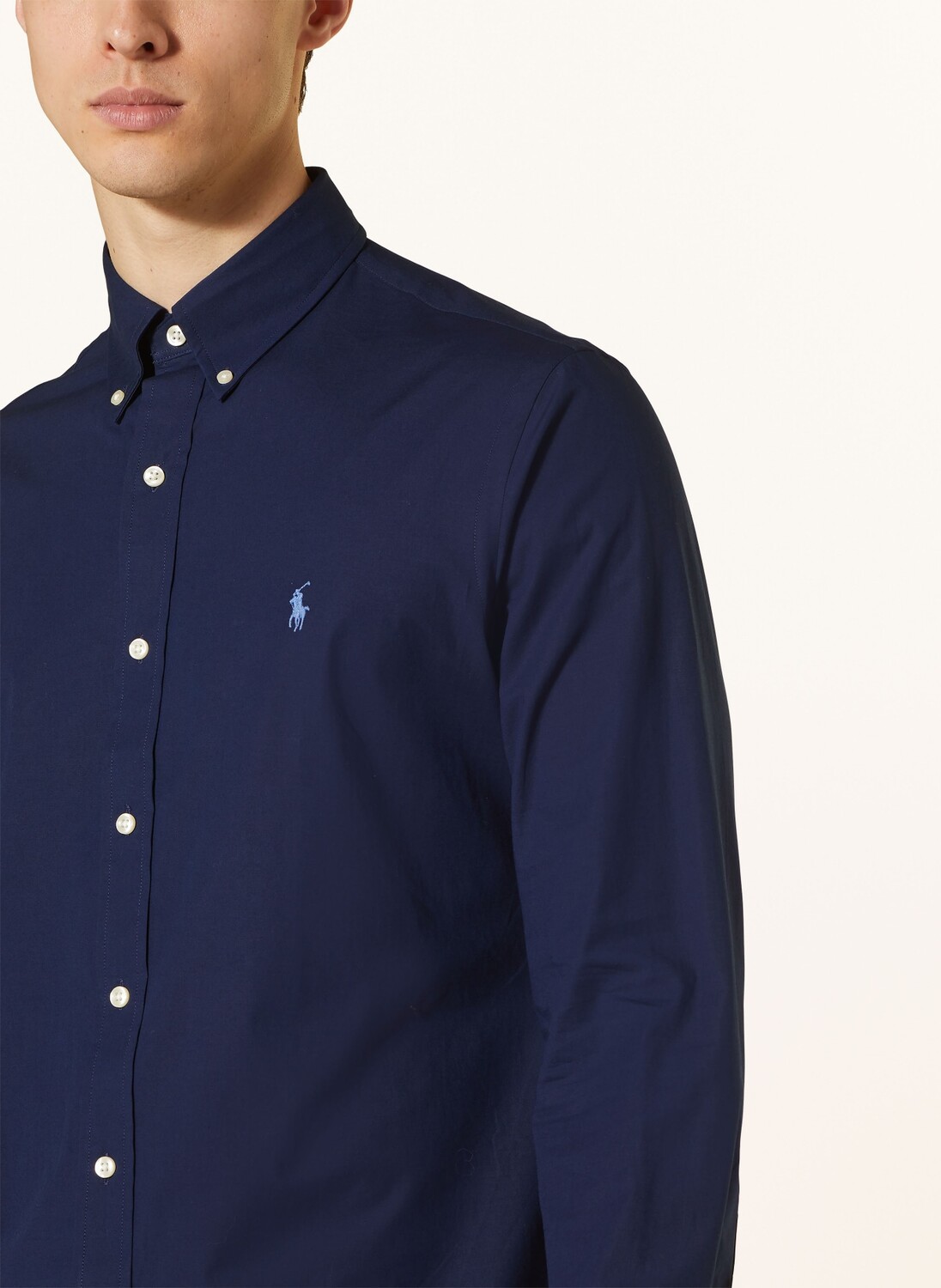 Рубашка по индивидуальному заказу Polo Ralph Lauren, синий — фото 4