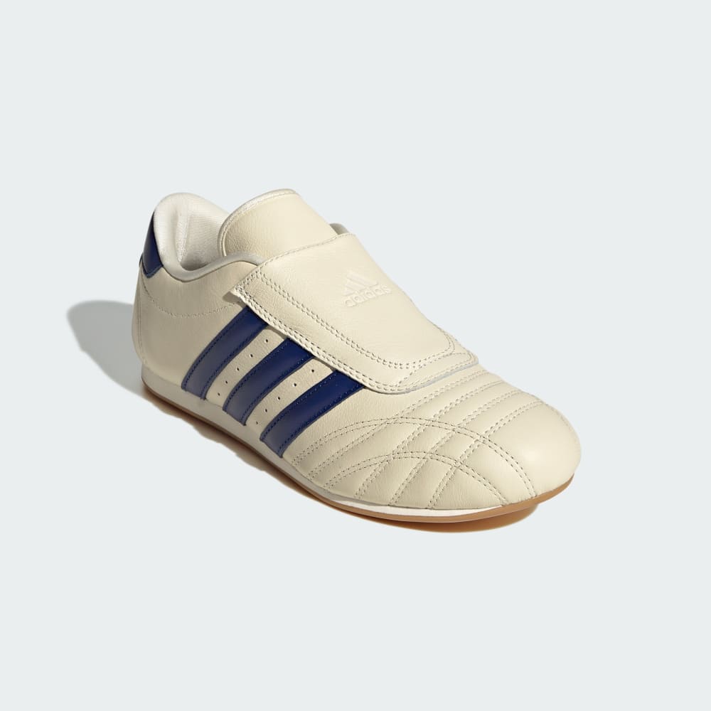 Кроссовки Adidas Taekwondo Shoe, цвет Cream White/Victory Blue/Gum — фото 4