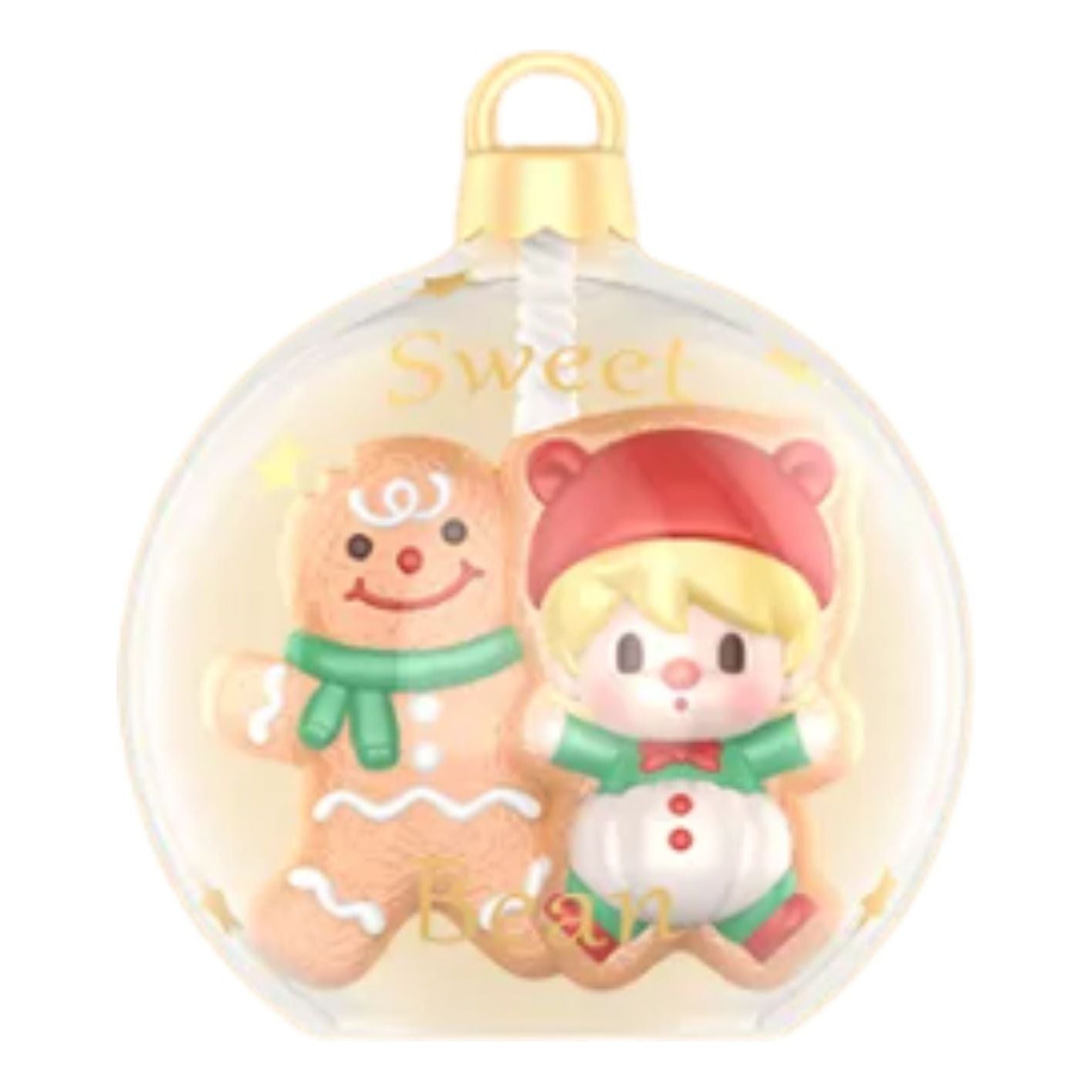 

Фигурка Pop Mart Sweet Bean из эксклюзивной праздничной серии «Пряничные друзья»