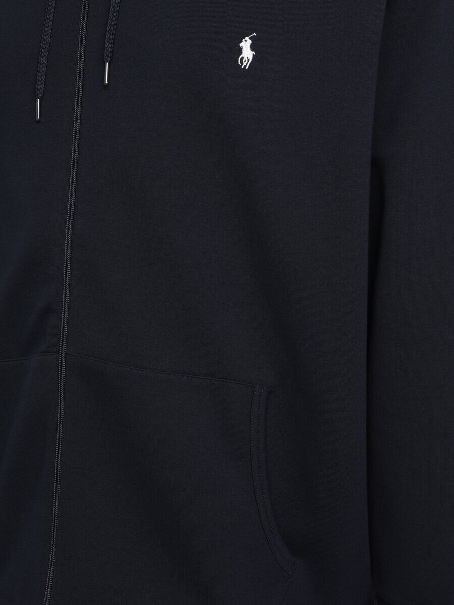 Худи Polo Ralph Lauren Big & Tall Zip-Up Hoodie, темно-синий — фото 3