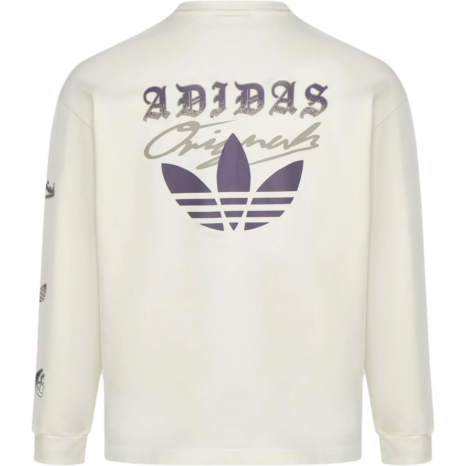 Футболка Top GFX LS мужская Adidas Originals, Jade White — фото 3