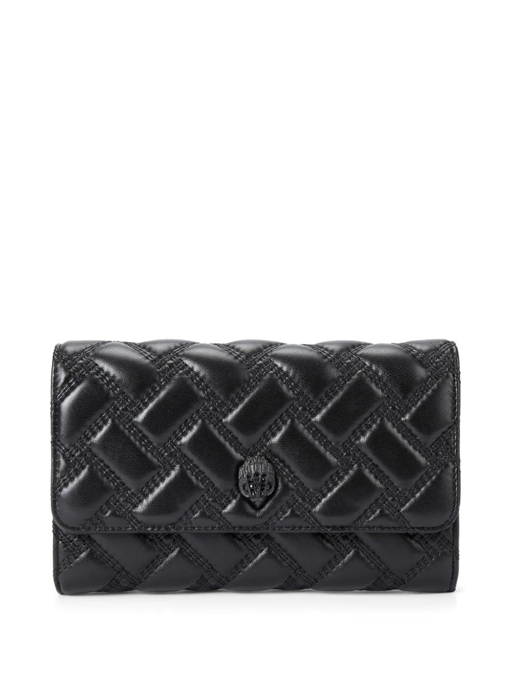 

Стеганый клатч Kensington Chain Kurt Geiger London, черный