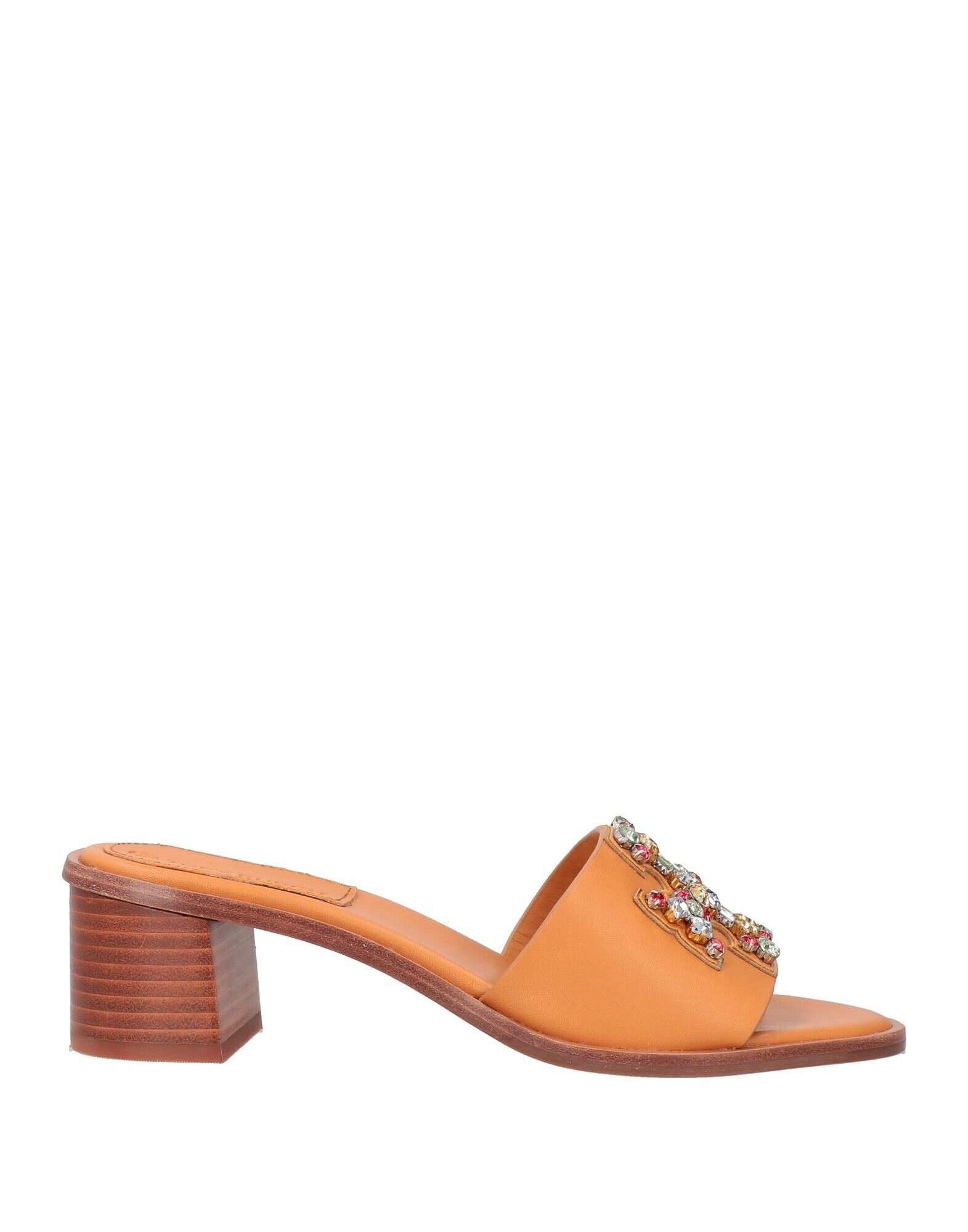 Сандалии Tory Burch, желтовато-коричневый