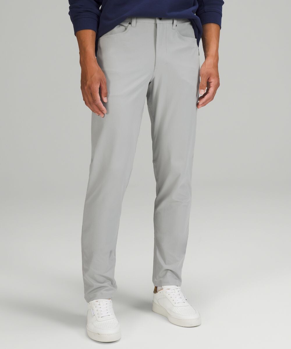 

Брюки ABC Slim Fit с 5 карманами, Lululemon, серебряный
