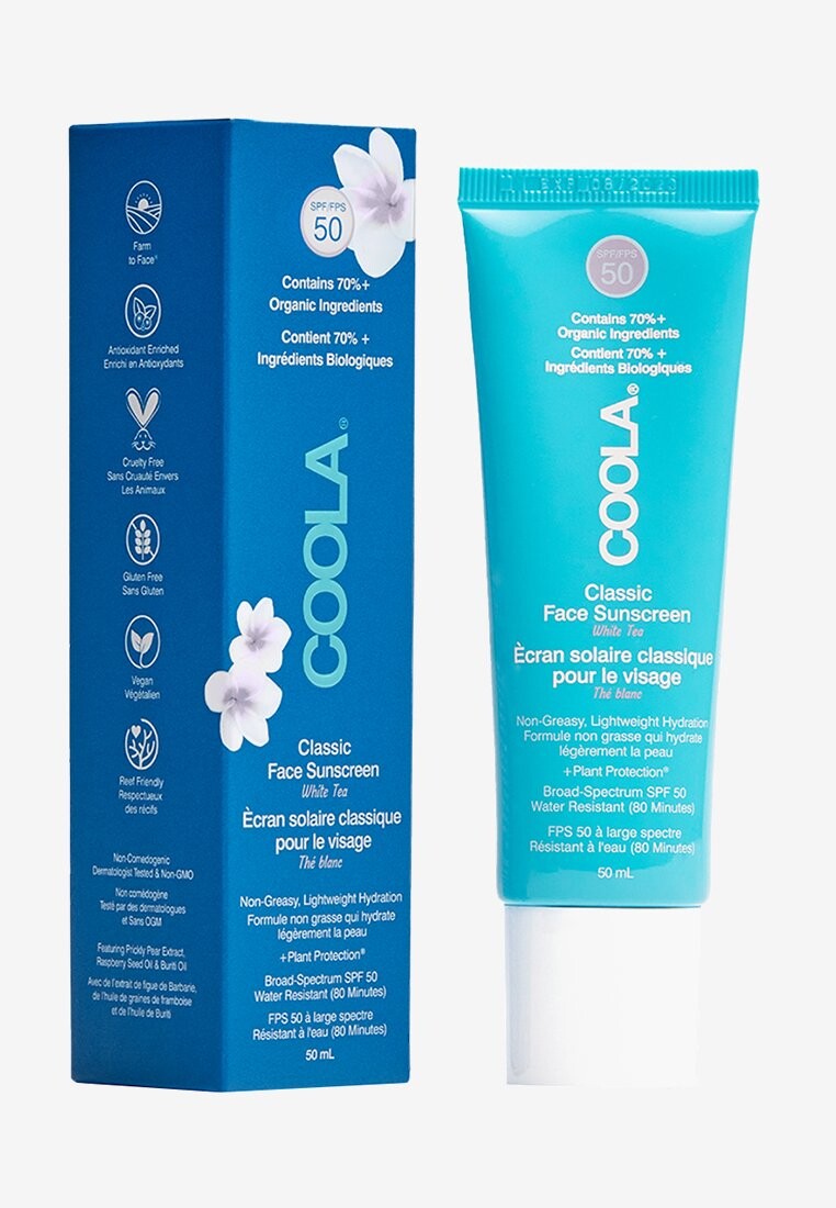 

Защита от солнца CLASSIC SPF 50FACE LOTION WHITE TEA Coola