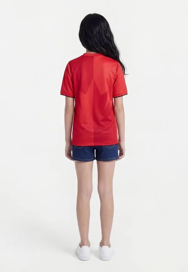 Домашняя спортивная футболка сборной канады Nike Performance, University Red/Gym Red/Black/White — фото 2