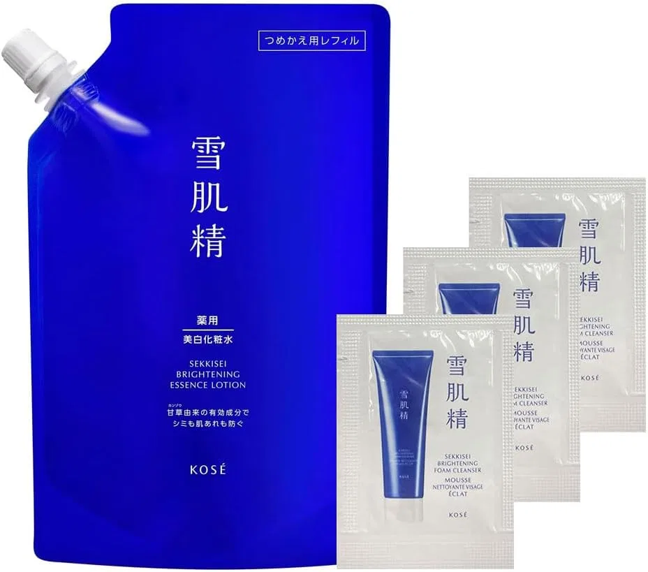 Набор Sekkisei — Лосьон отбеливающий Medicated Brightening Essence Lotion Refill Limited Kit 310 мл