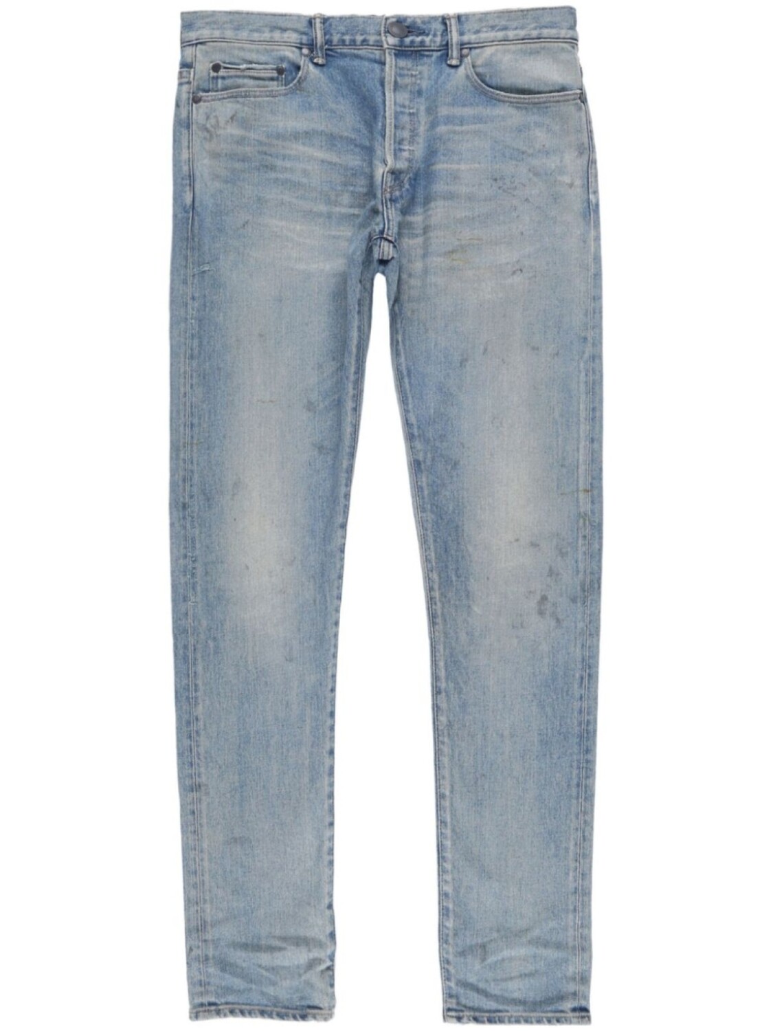 

Джинсы с эффектом потертости John Elliott, черный
