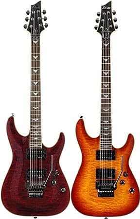 

Электрогитара Schecter Omen Extreme Floyd Rose Electric Guitar Black Cherry