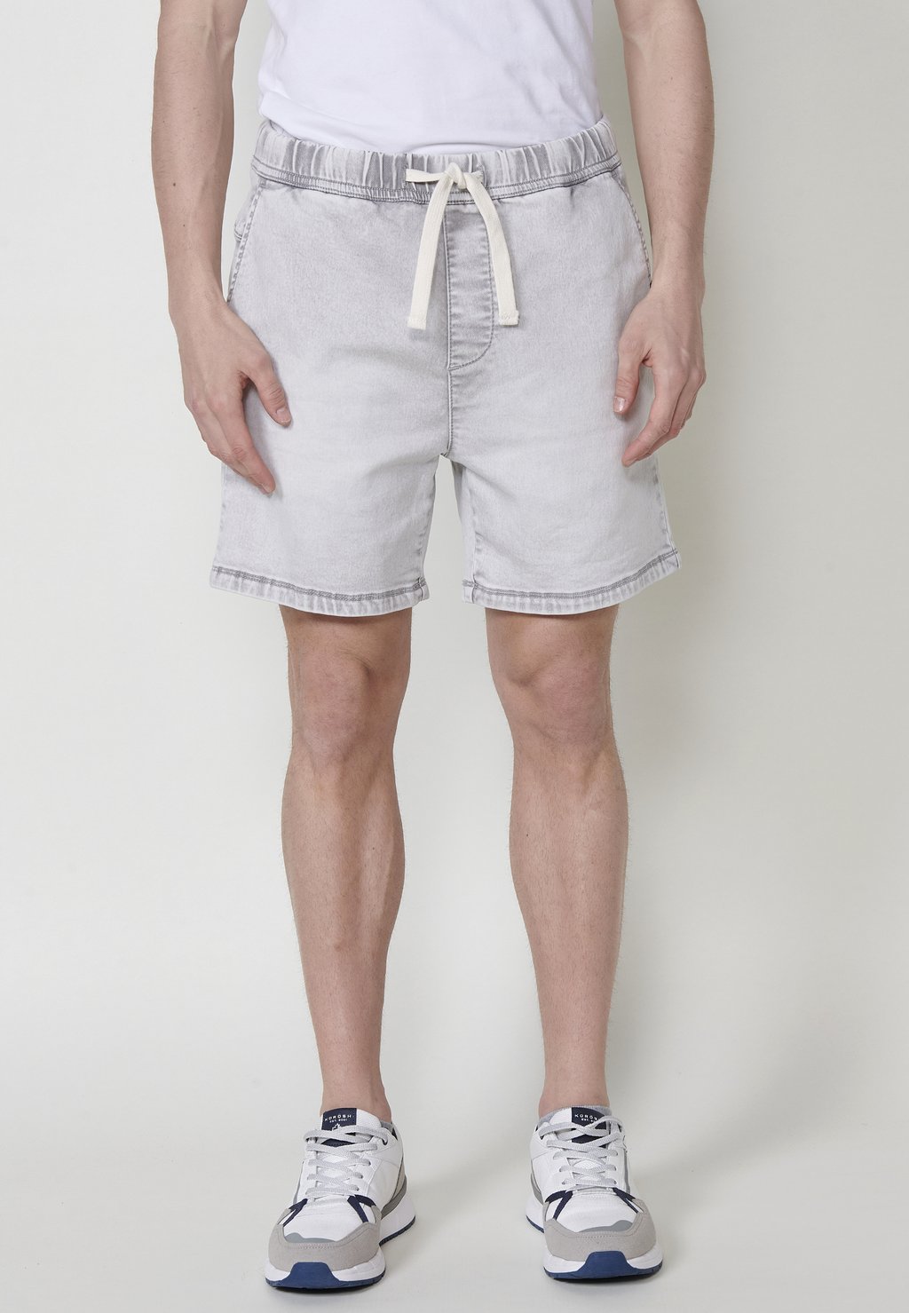 

Джинсовые шорты JOGGER BERMUDA Koroshi, цвет Denim Gris Grey Denim