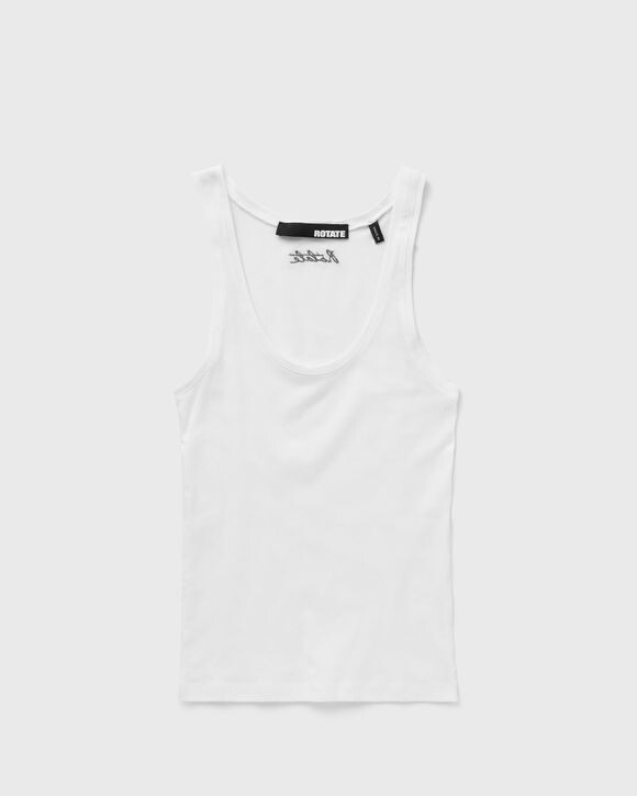 

Топ Rotate Birger Christensen Logo Tank Top, ярко-белый