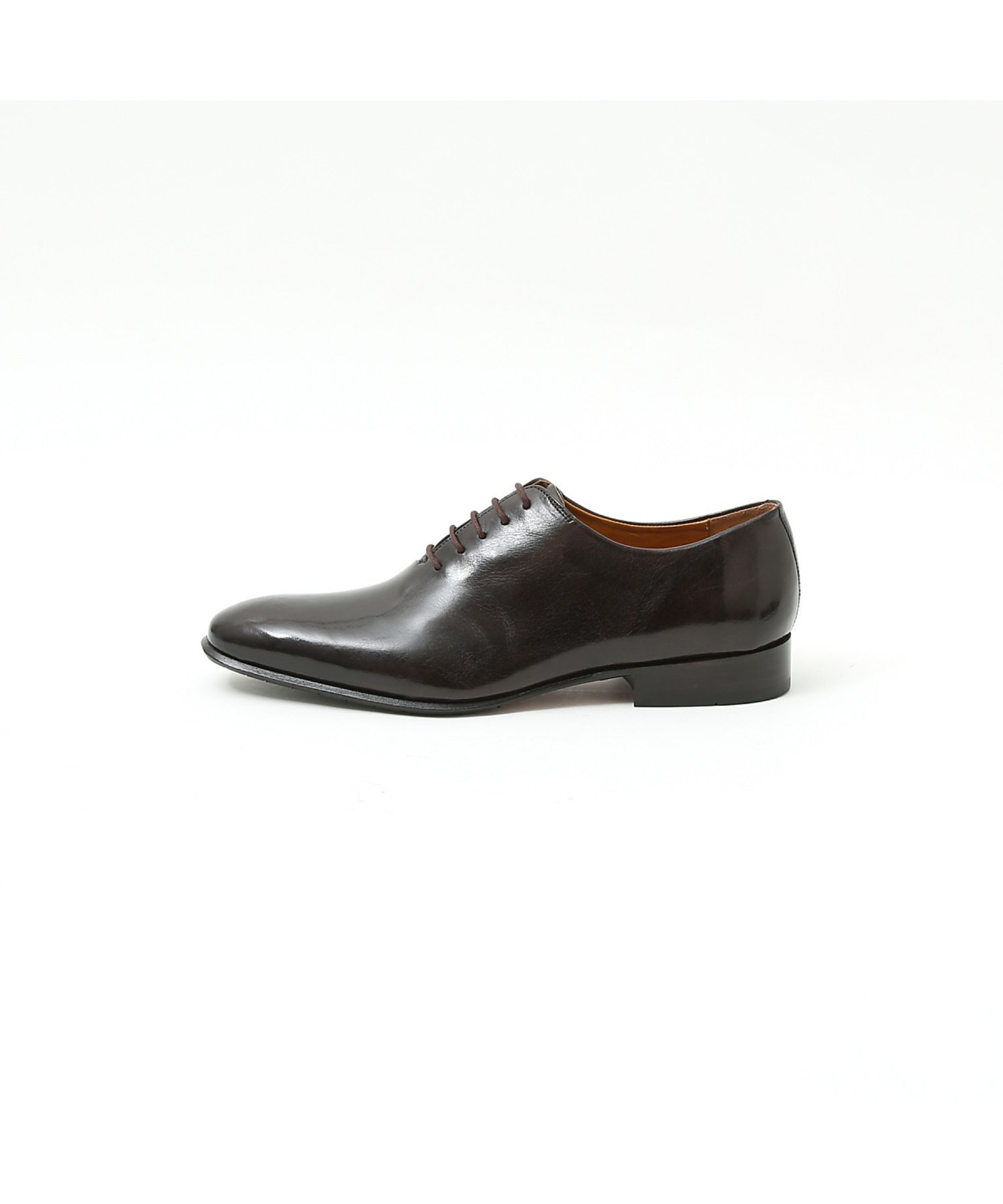 Туфли с полуквадратным носком и цельным верхом AlfredoBANNISTER, Dark Brown — фото 2