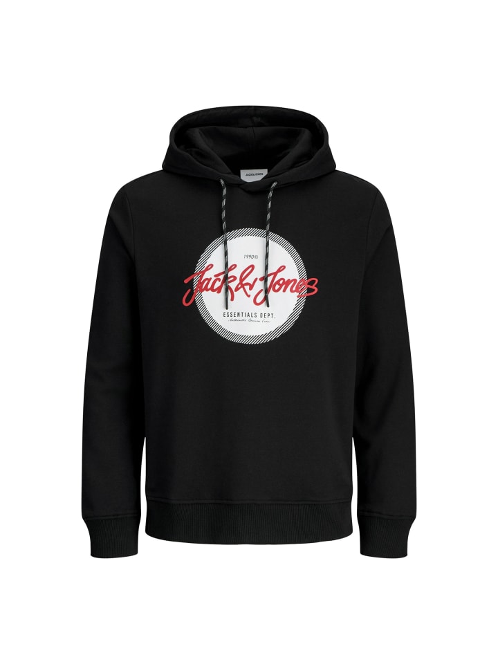 

Jack and Jones Толстовка с капюшоном JJURBAN черного цвета