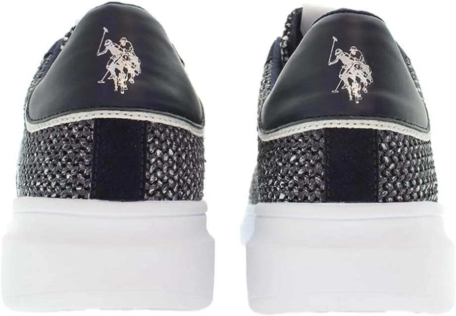 CAIUS001M/5TH1 Мужские текстильные кроссовки U.S. Polo Assn., темно-синий — фото 4