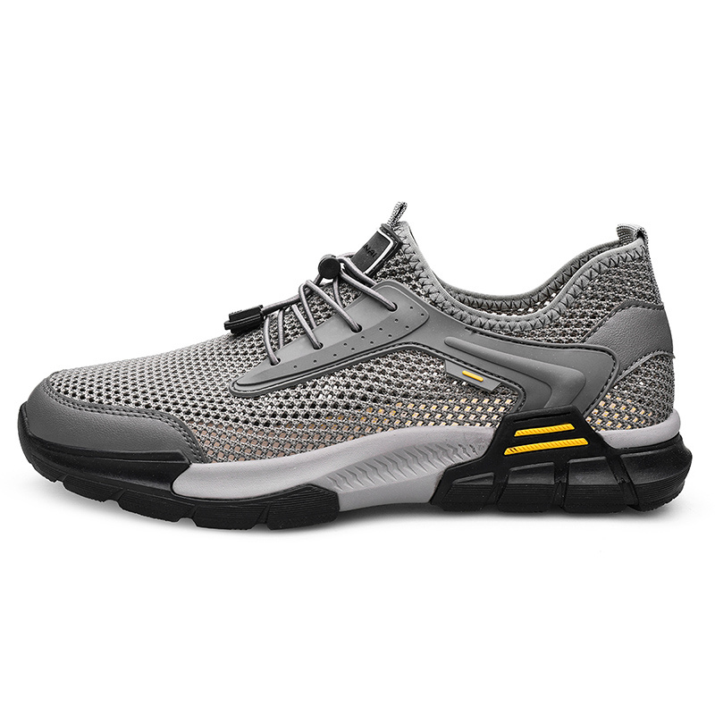 

Повседневные туфли мужские серые Wen Nai, Gray