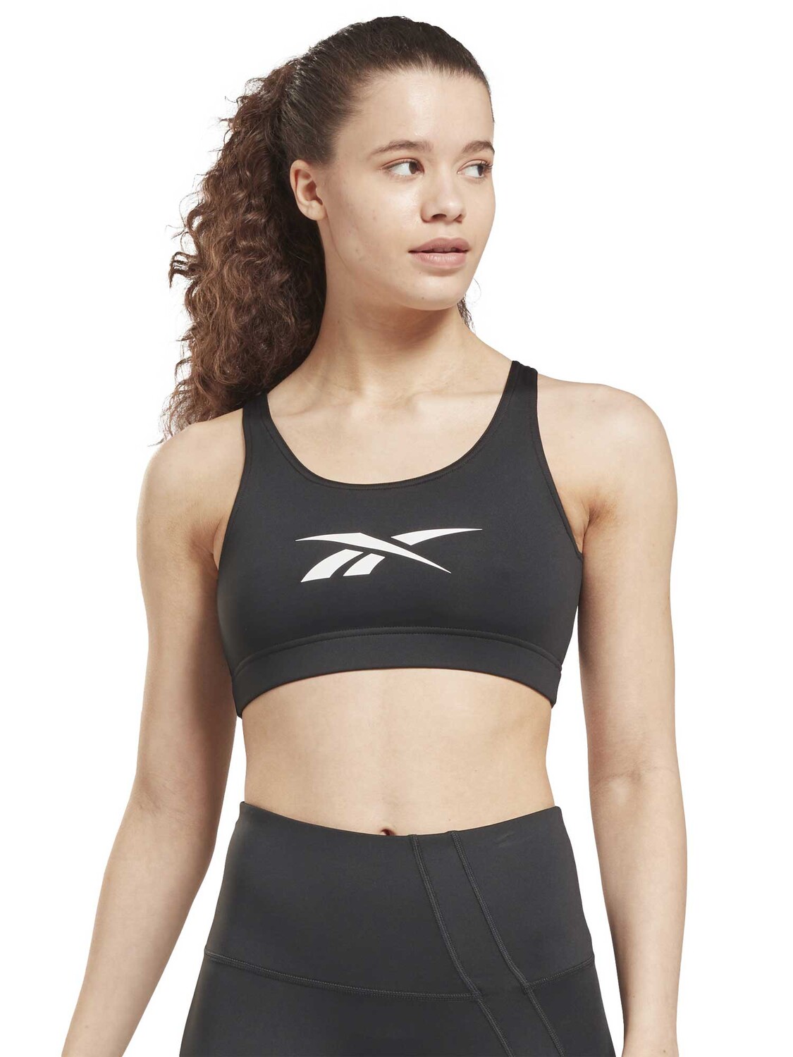 

Спортивный бюстгальтер Reebok Workout Ready, черный