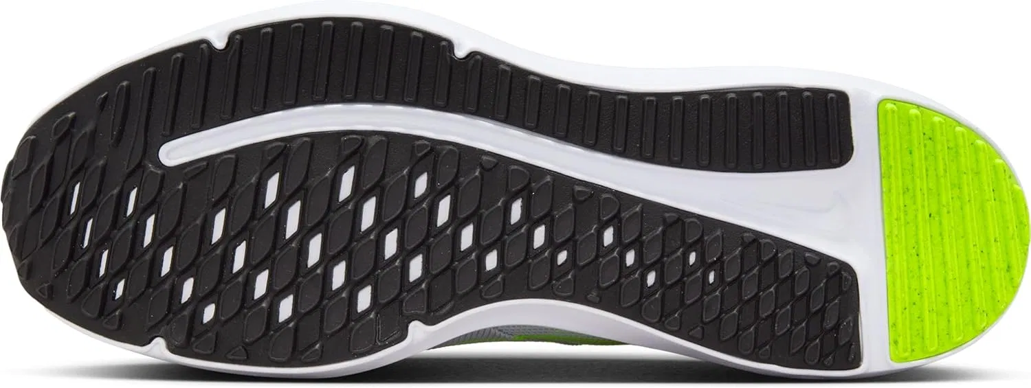 Мужские кроссовки Nike Downshifter 12, Wolf Grey White Black Volt — фото 2