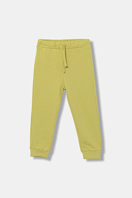 

Детские хлопковые спортивные брюки United Colors Of Benetton, зеленый