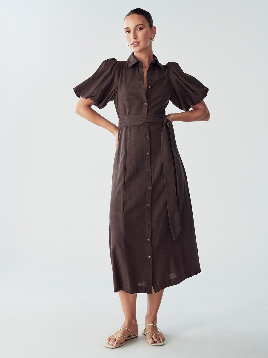 

Миди платье Willa Ariane, Chocolate