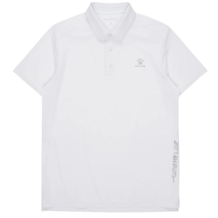 

Мужские поло с воротником, тонкие, прямой крой KELME, белый