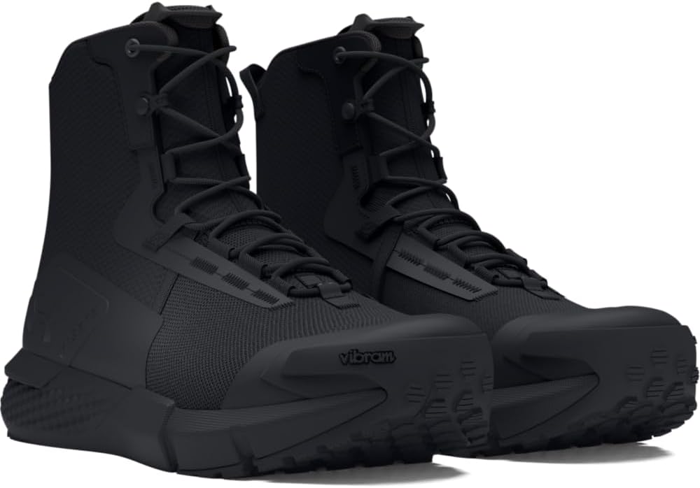 Under Armour мужские тактические ботинки Charged Valsetz, (001) Black/Black/Jet Gray — фото 2