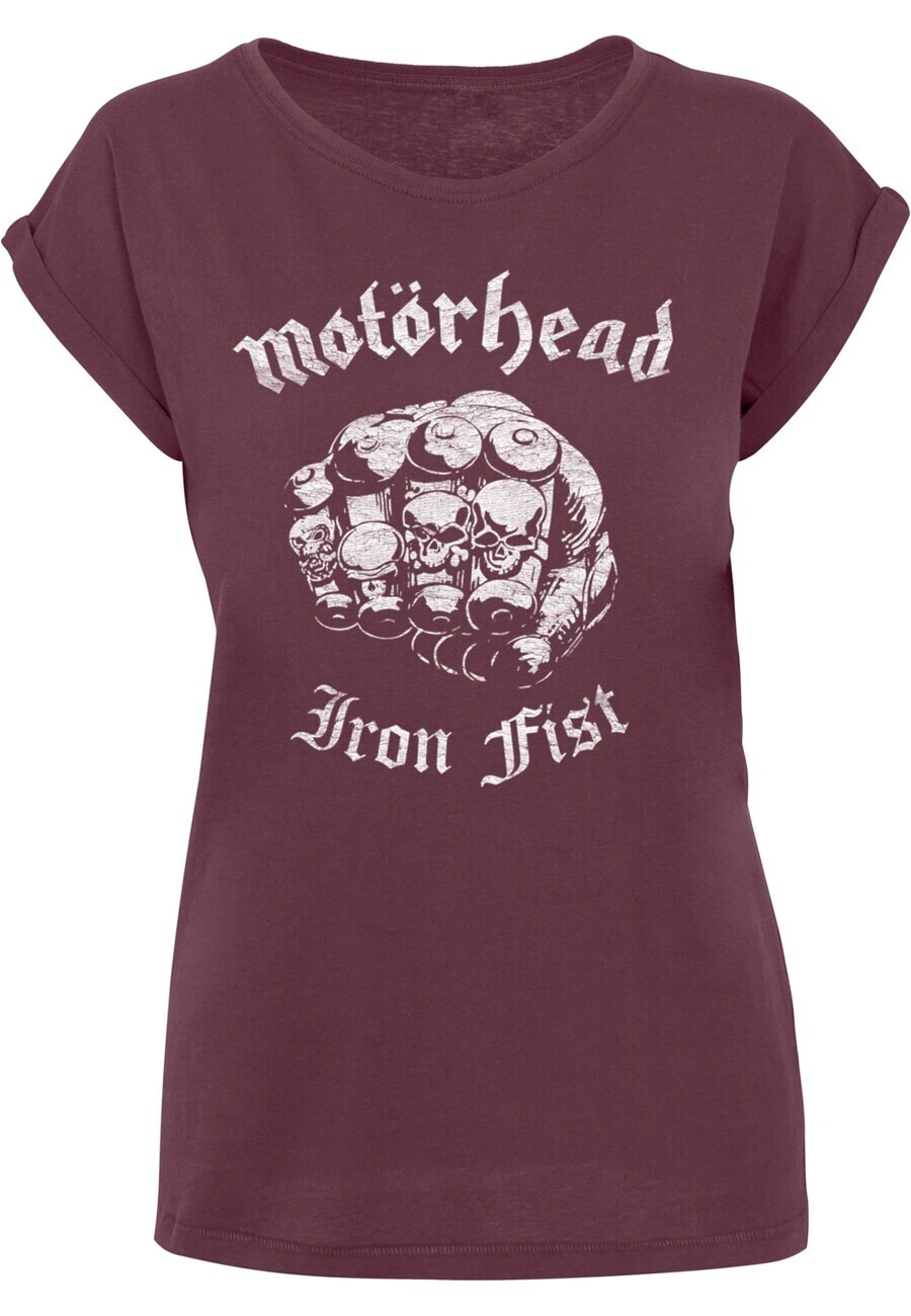 

Футболка Merchcode Shirt Motorhead - Iron Fist, темно-красный