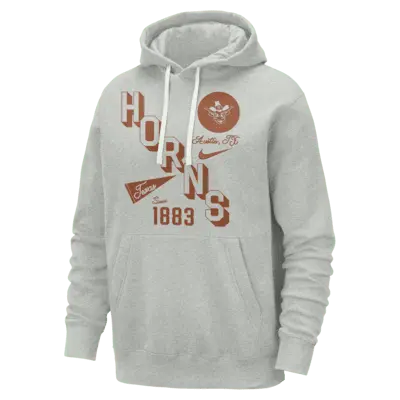 

Худи Nike Texas Club, цвет Birch/Heather/Grey Fog/Desert Orange