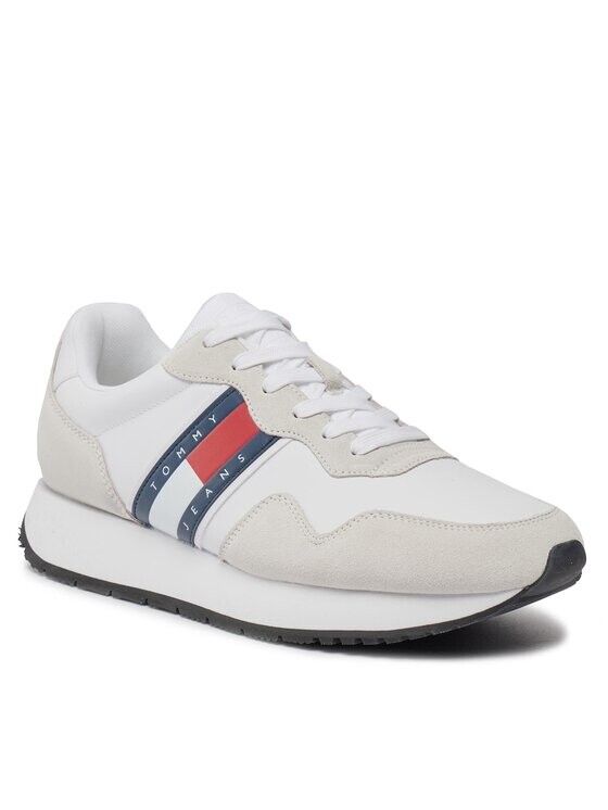 

Кроссовки Tommy Jeans, белый, Серый, Кроссовки Tommy Jeans, белый