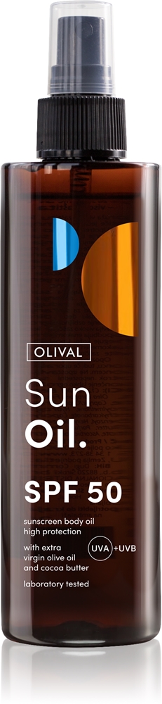 

Sun oilé масло для загара с питательным эффектом Olival, spf 50 200 мл